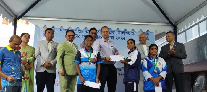 ম্যাক্স গ্রুপ জাতীয় সাঁতারের প্রথম দিনে ৫ নতুন জাতীয় রেকর্ড, শীর্ষে নৌবাহিনী